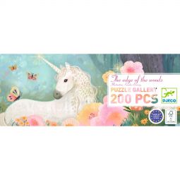 Puzzle 200p The edge of the wood Djeco Ikaipaka jeux & jouets