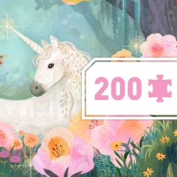 Puzzle 200p The edge of the wood Djeco Ikaipaka jeux & jouets