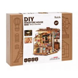 Book Nook Maison Miniature DIY Henry's Chocolate ART BIZNIZ