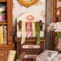 Book Nook Diy maison miniature Elsa Couture ART BIZNIZ Ikaipaka