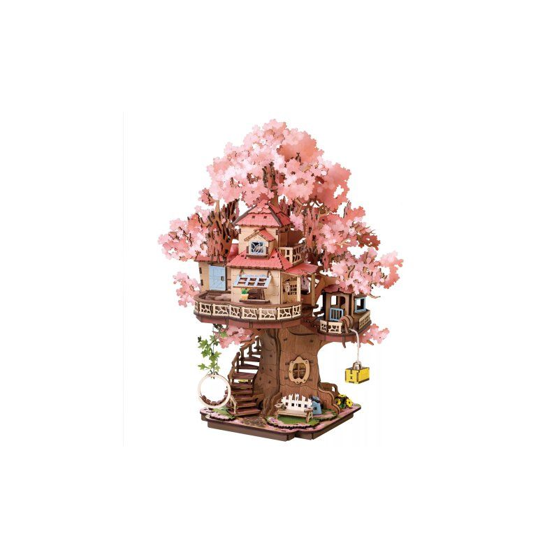 Book Nook Diy Miniature Sakura Tree ART BIZNIZ Ikaipaka jeux &