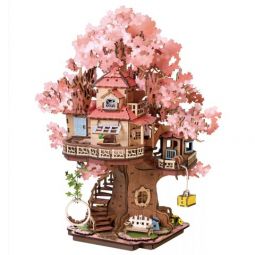 Book Nook Diy Miniature Sakura Tree ART BIZNIZ Ikaipaka jeux &
