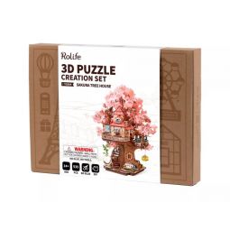 Book Nook Diy Miniature Sakura Tree ART BIZNIZ Ikaipaka jeux &