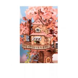 Book Nook Diy Miniature Sakura Tree ART BIZNIZ Ikaipaka jeux &