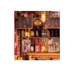 Book Nook Diy Miniature Bar & Dinning ART BIZNIZ Ikaipaka jeux