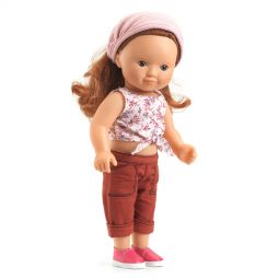 Vêtement Poupée Pomea Tenue Burgundy Djeco Ikaipaka jeux &