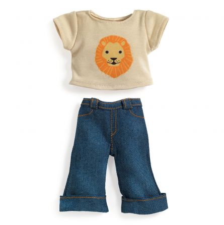 Vêtement Poupée Pomea Tenue Ivory Djeco Ikaipaka jeux & jouets