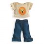 Vêtement Poupée Pomea Tenue Ivory Djeco Ikaipaka jeux & jouets
