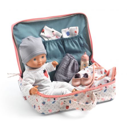Poupée Pomea La valise de Vanille Djeco Ikaipaka jeux & jouets