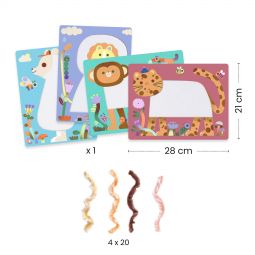 Laine & Scratch Tout Poilus! Djeco Ikaipaka jeux & jouets Royan