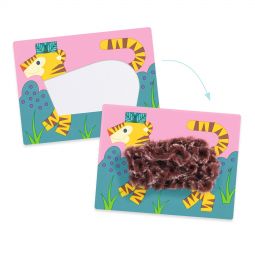 Laine & Scratch Avec un chapeau Djeco Ikaipaka jeux & jouets