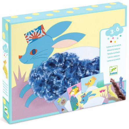 Laine & Scratch Avec un chapeau Djeco Ikaipaka jeux & jouets