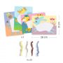 Laine & Scratch Avec un chapeau Djeco Ikaipaka jeux & jouets