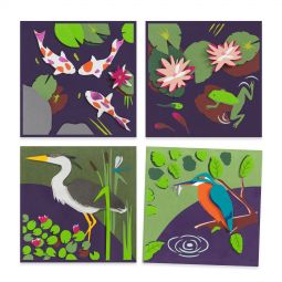 Tableau 3D Au bord de l'eau Djeco Ikaipaka jeux & jouets Royan