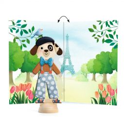 Collage Bonjour Paris Djeco Ikaipaka jeux & jouets Royan