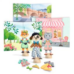 Collage Bonjour Paris Djeco Ikaipaka jeux & jouets Royan