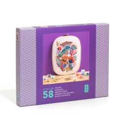 Atelier 58 Perlage broderie avec des perles Djeco Ikaipaka jeux