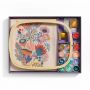 Atelier 58 Perlage broderie avec des perles Djeco Ikaipaka jeux