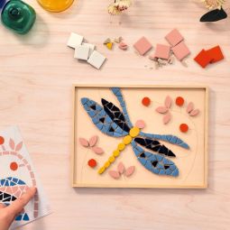 Atelier 72 Mosaïque Libellule Djeco Ikaipaka jeux & jouets Royan