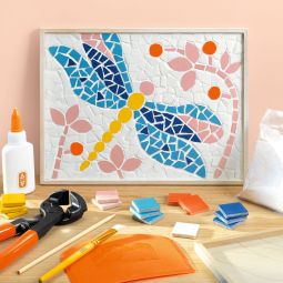 Atelier 72 Mosaïque Libellule Djeco Ikaipaka jeux & jouets Royan