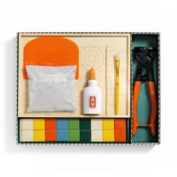 Atelier 73 Mosaïque Paon Djeco Ikaipaka jeux & jouets Royan