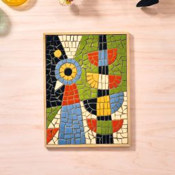 Atelier 73 Mosaïque Paon Djeco Ikaipaka jeux & jouets Royan