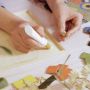 Atelier 73 Mosaïque Paon Djeco Ikaipaka jeux & jouets Royan