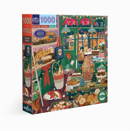 Puzzle 1000p Holiday Bakery Eeboo Eeboo Ikaipaka jeux & jouets