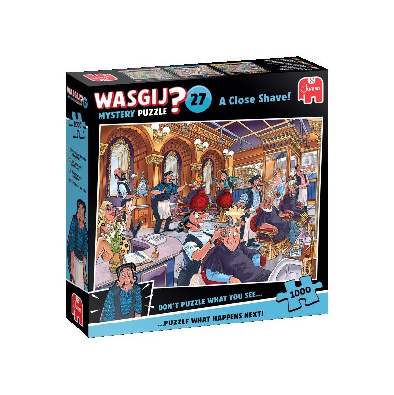 Puzzle 1000p Wasgij Mystery 27 A Close Shave! Rasage Wasgij