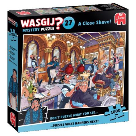Puzzle 1000p Wasgij Mystery 27 A Close Shave! Rasage Wasgij