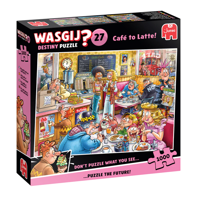 Puzzle 1000p Wasgij Destiny 27 Café to Latte! Wasgij Puzzle