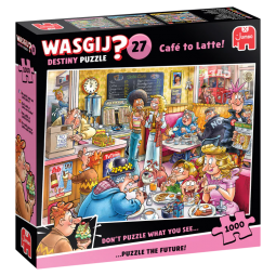 Puzzle 1000p Wasgij Destiny 27 Café to Latte! Wasgij Puzzle