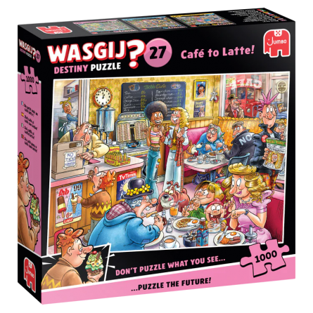Puzzle 1000p Wasgij Destiny 27 Café to Latte! Wasgij Puzzle