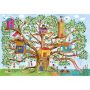 Puzzle 54p La cabane dans les arbres Sentosphere Ikaipaka jeux