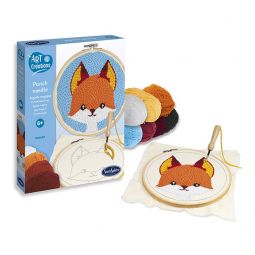 Art & Création Punch Needle Renard Sentosphere Ikaipaka jeux &