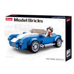 Construction Model Bricks-Sluban - Voiture de sport classique 