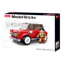 Construction Model Bricks-Sluban - Mini voiture  Ikaipaka jeux