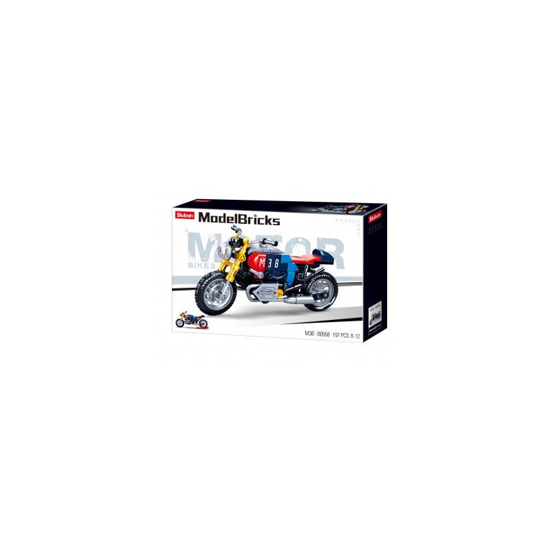 Construction Sluban Café Racer Motorcycle  Ikaipaka jeux &