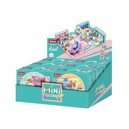Construction Mini Handcraft-Sluban Maison  Ikaipaka jeux &