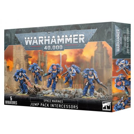 Warhammer S/M: Assault Intercessors With Jump Packs (assaut à