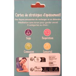 Cartes de stratégies Apaisantes Open the Joy Ikaipaka jeux &