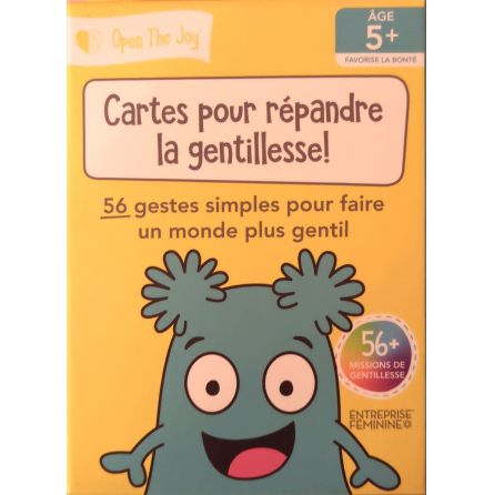 Cartes pour répandre la gentillesse Open the Joy Ikaipaka jeux