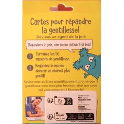 Cartes pour répandre la gentillesse Open the Joy Ikaipaka jeux