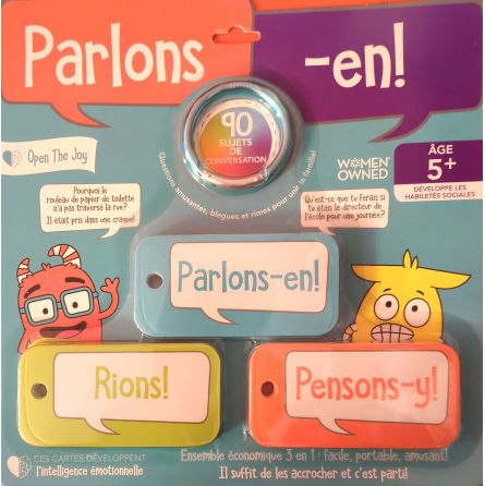 Parlons-en! Open the Joy Ikaipaka jeux & jouets Royan