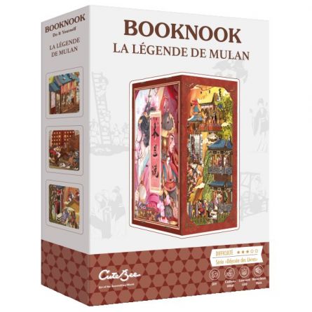 Book Nook DIY La Légende de Mulan  Ikaipaka jeux & jouets Royan