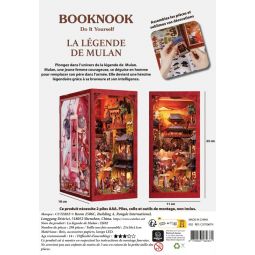 Book Nook DIY La Légende de Mulan  Ikaipaka jeux & jouets Royan