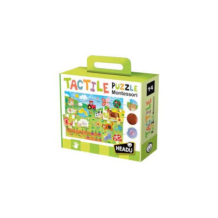 Tactile Puzzle Farm Montessori  Ikaipaka jeux & jouets Royan