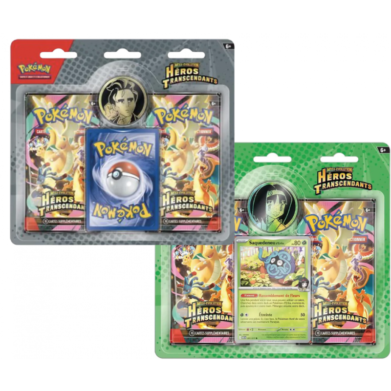 Pokémon Q126 Pack 2 boosters POKEMON Ikaipaka jeux & jouets