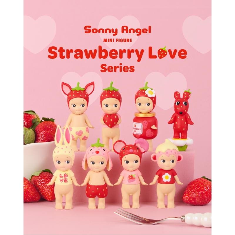 Sonny Angel Strawberry Love BabyWatch Ikaipaka jeux & jouets