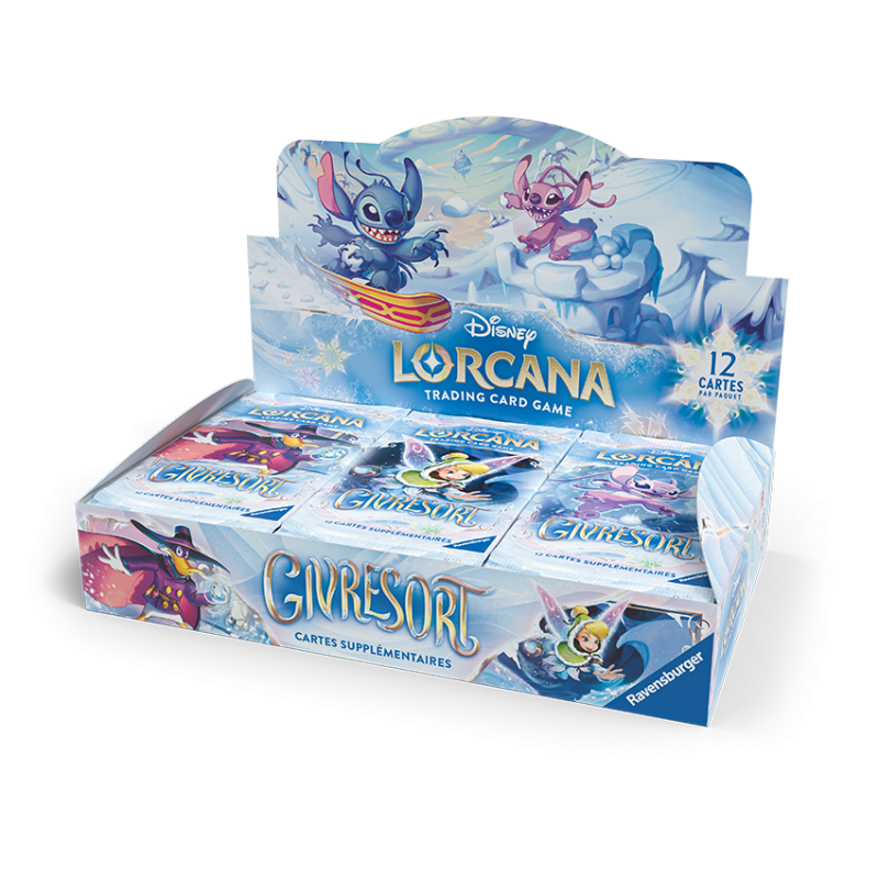 Disney Lorcana Set 11 Givresort Booster Ravensburger Ikaipaka